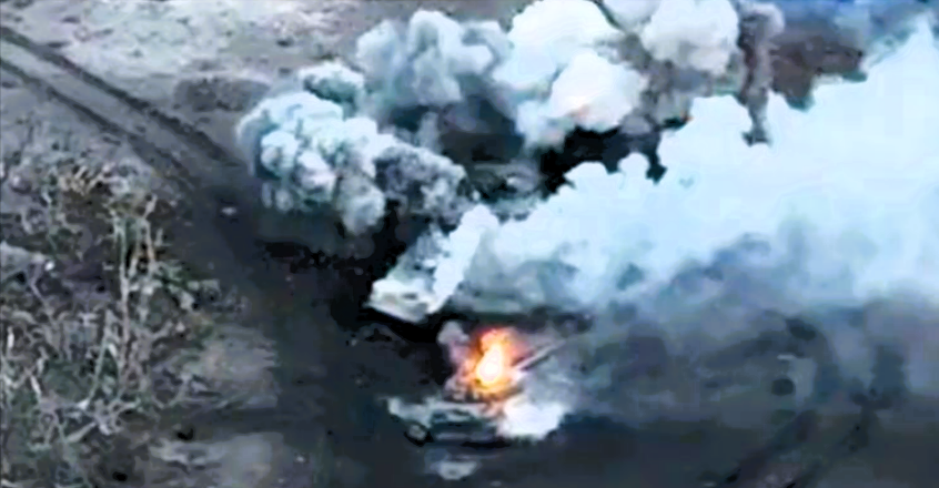 Russischer Panzerkonvoi vernichtet! Verlustreiche Schlacht - Putins Armee verliert zahlreiche Panzer im Osten der Ukraine