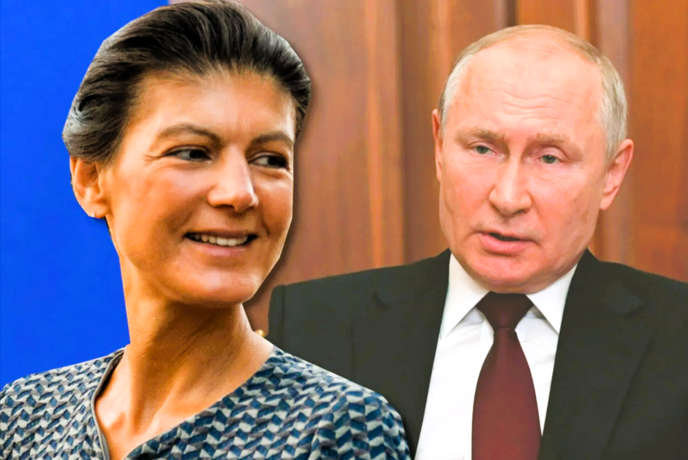 Sahra Wagenknecht eine Marionette Putins?! So begeistert reagiert der Kreml auf Wagenknecht-Erfolge.