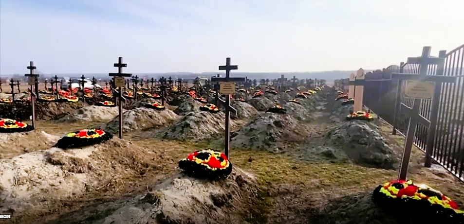 Russische Verluste in der Ukraine erreichen katastrophales Ausmaß - Söldner müssen nun neuen Friedhof anlegen