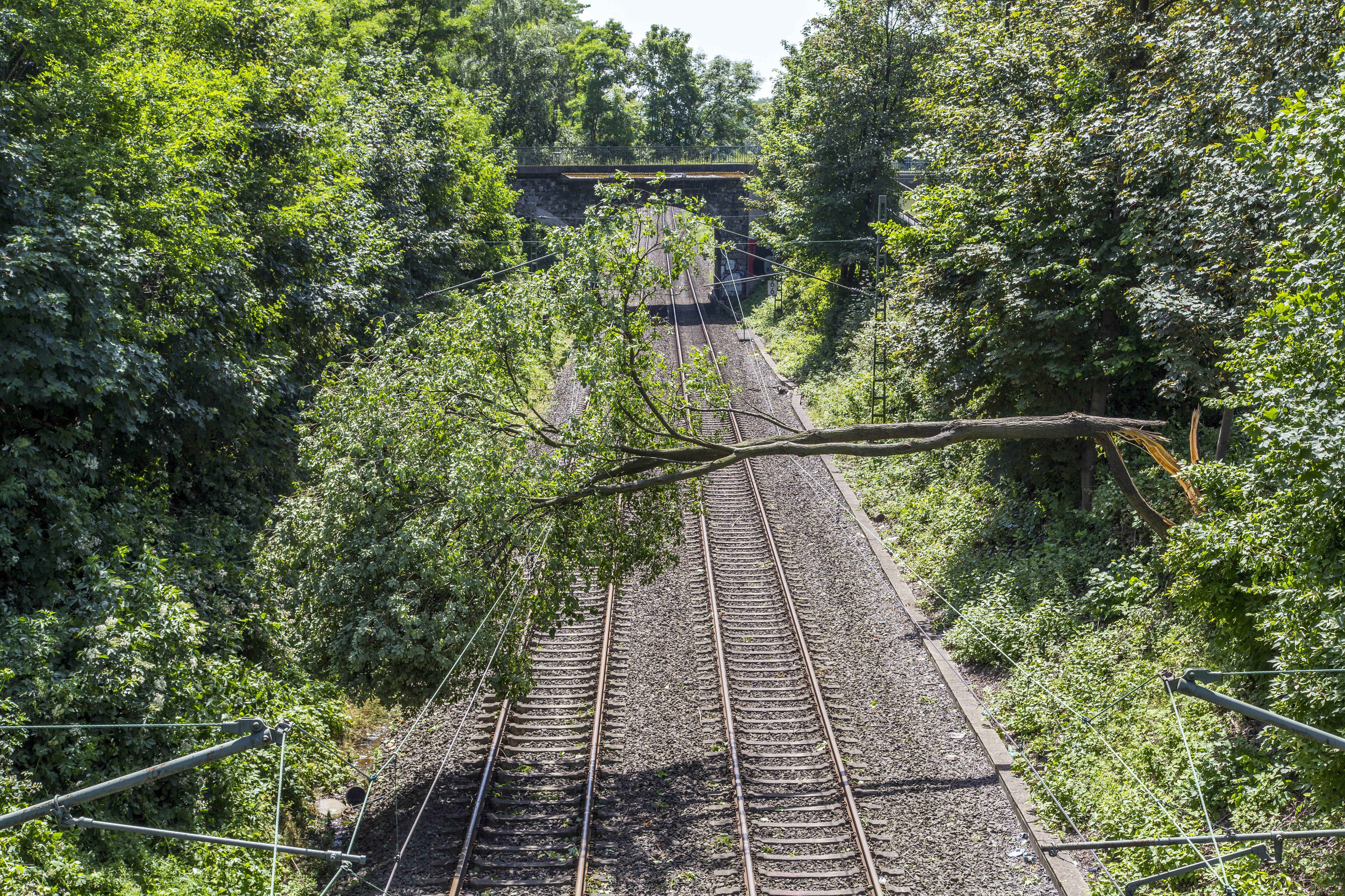 Sturmchaos in Deutschland! Schwere Störung im Bahnverkehr wegen starker Unwetter im ganzen Land!