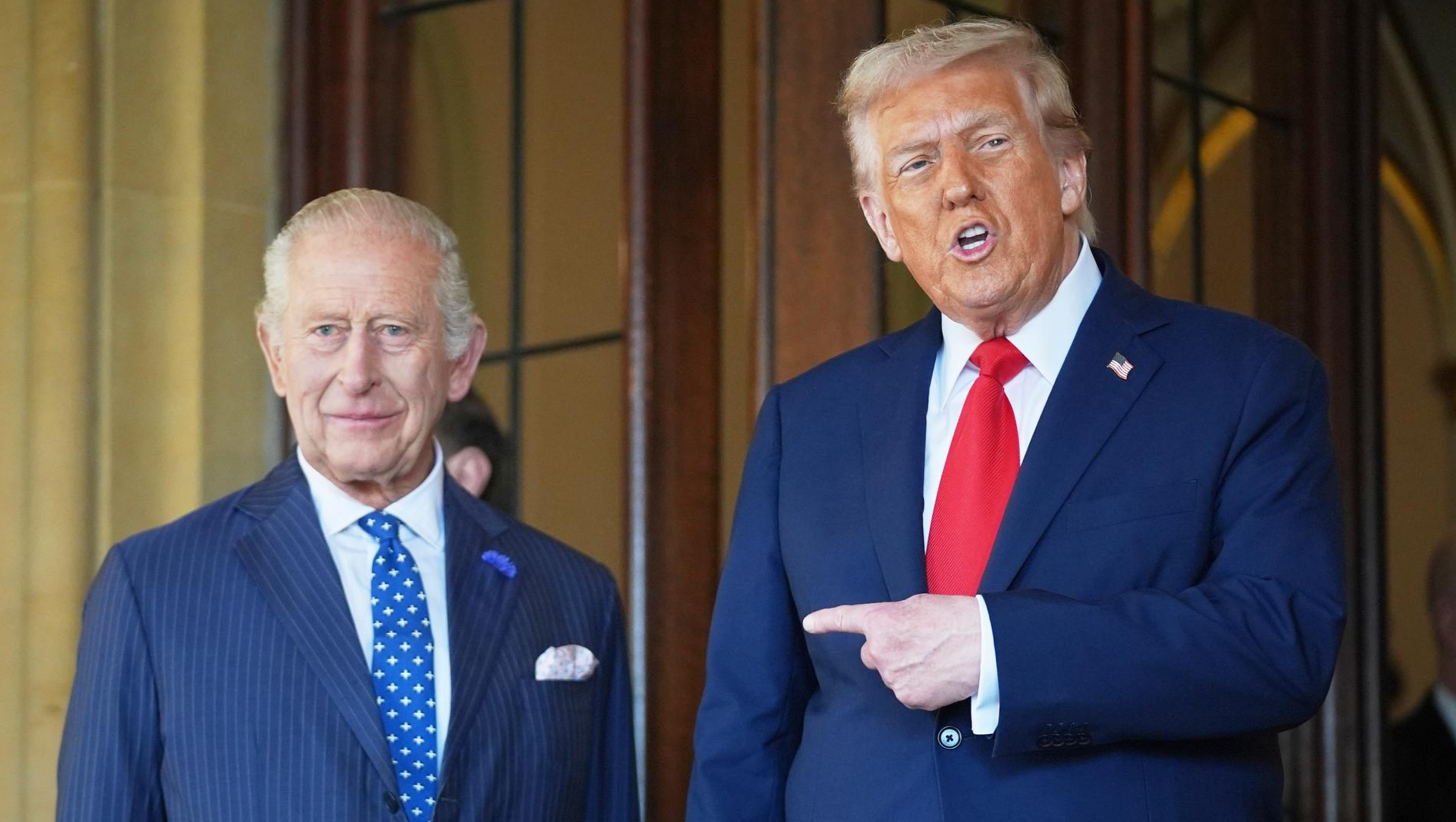 Trump Claims Distant Relation to King Charles — Now Eyeing Buckingham Palace!